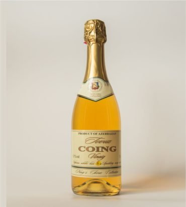 Sparkling quince wine “Tovuz” type champagne